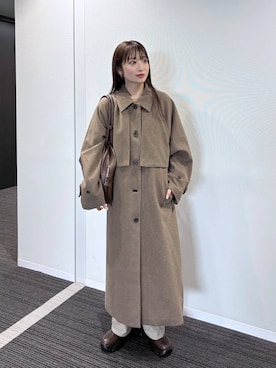 「アイテム（チョーカー）」を使った、𝘵 𝘰 𝘺 𝘰 .さん（レディース・160cm・30代）の秋コーディネート