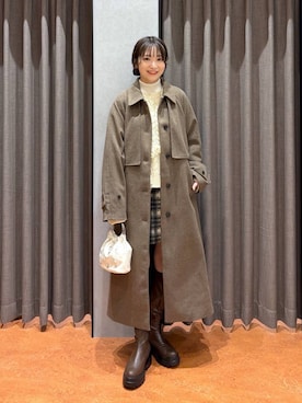 𝘵 𝘰 𝘺 𝘰 .さん（レディース・160cm）の冬コーディネート