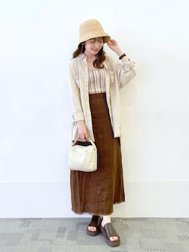 𝘵 𝘰 𝘺 𝘰 .さん（レディース・160cm）の春コーディネート