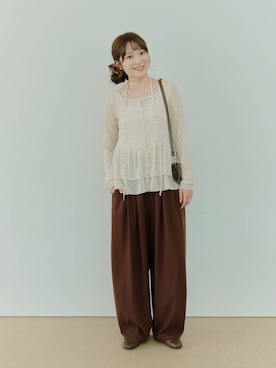 𝘵 𝘰 𝘺 𝘰 .さん(レディース・160cm)の秋コーディネート