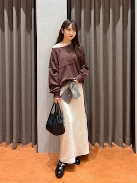 「チェック」｜𝘵 𝘰 𝘺 𝘰 .さん（レディース・160cm・30代）の秋コーディネート