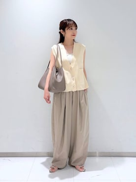 「アイテム（チョーカー）」を使った、𝘵 𝘰 𝘺 𝘰 .さん（レディース・160cm・30代）の夏コーディネート