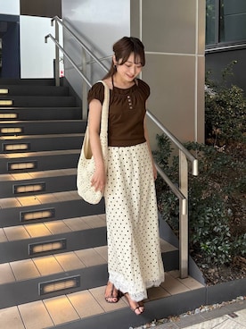 𝘵 𝘰 𝘺 𝘰 .さん(レディース・160cm)の夏コーディネート