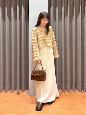 「アイテム（サンダル）」を使った、𝘵 𝘰 𝘺 𝘰 .さん（レディース・160cm・30代）の秋コーディネート