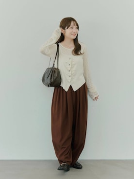 𝘵 𝘰 𝘺 𝘰 .さん(レディース・160cm)の秋コーディネート