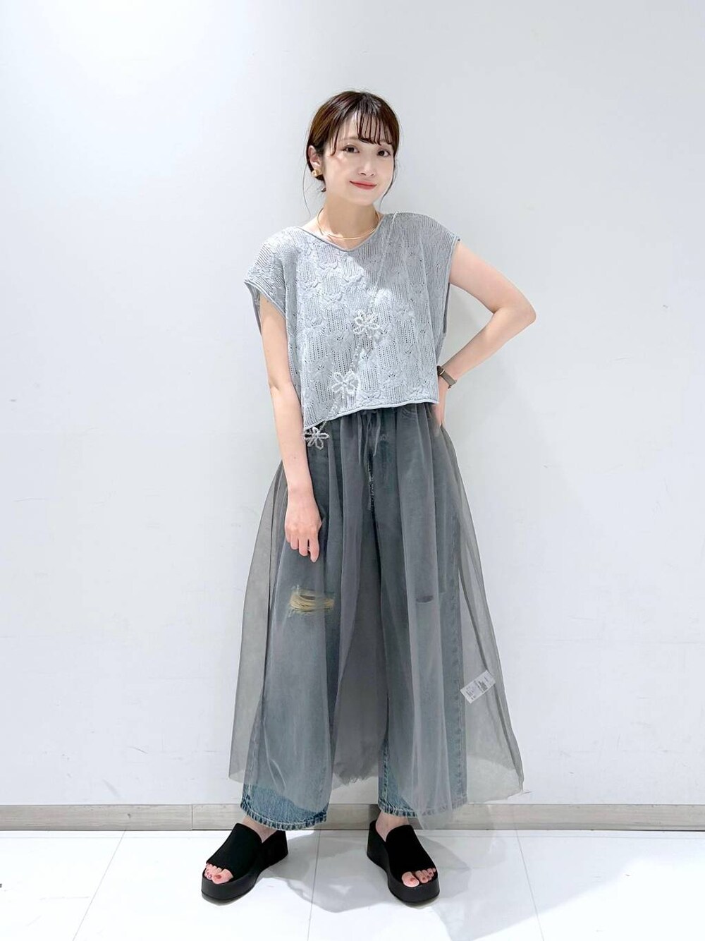 𝘵 𝘰 𝘺 𝘰 .(LOWRYS FARM 本部)｜LOWRYS FARMのTシャツ/カットソーを使ったコーディネート - WEAR