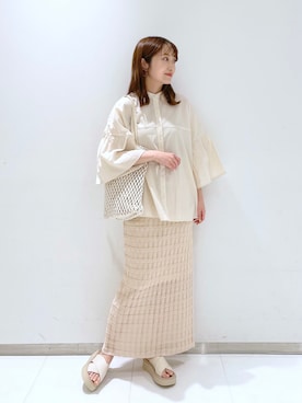 𝘵 𝘰 𝘺 𝘰 .さん（レディース・160cm）の夏コーディネート