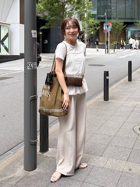 𝘵 𝘰 𝘺 𝘰 .さん（レディース・160cm）の夏コーディネート