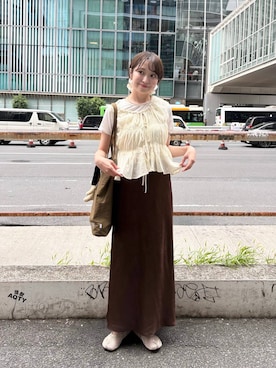 𝘵 𝘰 𝘺 𝘰 .さん(レディース・160cm)の夏コーディネート