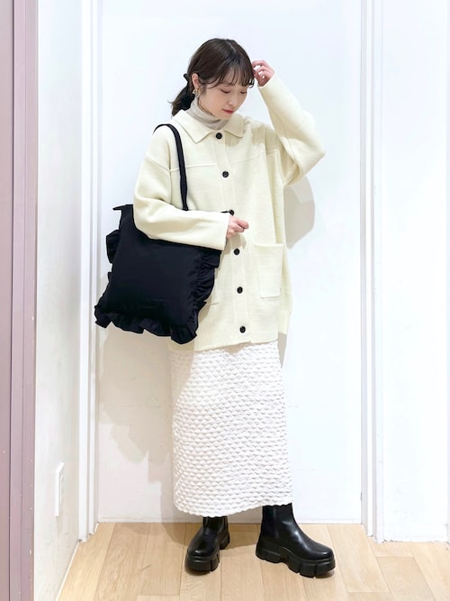 セール】エリツキニットカーデ 184245（カーディガン/ボレロ）｜LOWRYS