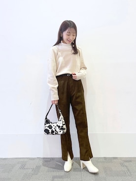 𝘵 𝘰 𝘺 𝘰 .さん（レディース・160cm）の秋コーディネート