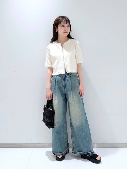 𝘵 𝘰 𝘺 𝘰 .(LOWRYS FARM イオンモール高岡)｜LOWRYS FARMのTシャツ/カットソーを使ったコーディネート - WEAR