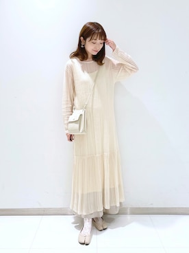 𝘵 𝘰 𝘺 𝘰 .さん（レディース・160cm）の春コーディネート