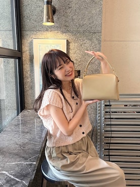 「アイテム（チョーカー）」を使った、𝘵 𝘰 𝘺 𝘰 .さん（レディース・160cm・30代）の夏コーディネート