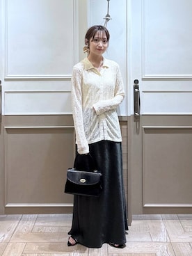 「アイテム（チョーカー）」を使った、𝘵 𝘰 𝘺 𝘰 .さん（レディース・160cm・30代）の夏コーディネート