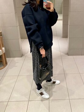 「theory（セオリー）のアイテム（トップス）」を使った、Twillさん（レディース・160cm）の秋コーディネート