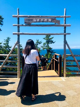 「Java（ジャバ）のアイテム」を使った、sayaka08さん（レディース・165cm）の夏コーディネート