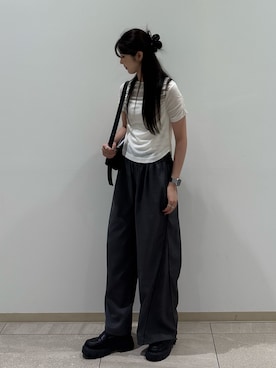 「COLONY 2139（コロニートゥーワンスリーナイン）のアイテム（バッグ）」を使った、shionさん（レディース・168cm）の夏コーディネート