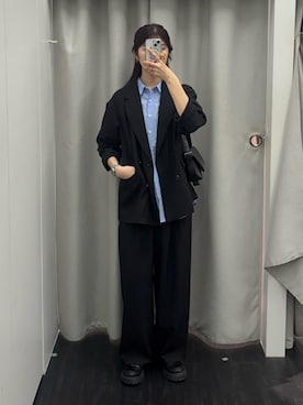 「COLONY 2139（コロニートゥーワンスリーナイン）のアイテム（パンツ）」を使った、shionさん（レディース・168cm）の春コーディネート