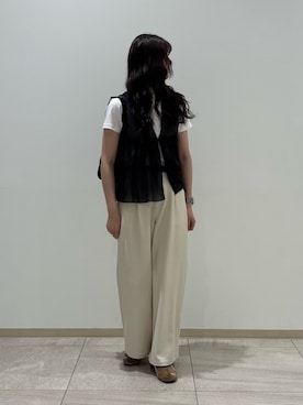 「COLONY 2139（コロニートゥーワンスリーナイン）のアイテム（バッグ）」を使った、shionさん（レディース・168cm）の夏コーディネート