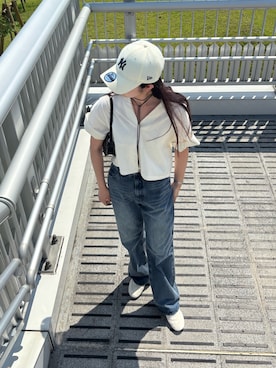 「高身長女子コーデ」｜shionさん（レディース・168cm）の夏コーディネート