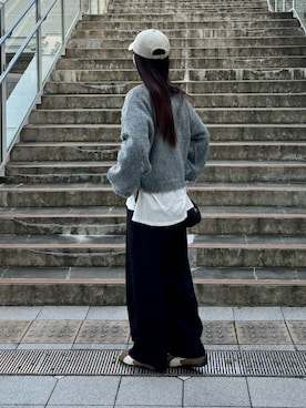 「COLONY 2139（コロニートゥーワンスリーナイン）のアイテム（Tシャツ/カットソー）」を使った、shionさん（レディース・168cm）の秋コーディネート