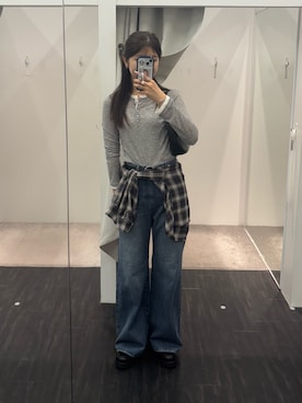 「アイテム（ドレスシューズ）」を使った、shionさん（レディース・168cm）の秋コーディネート