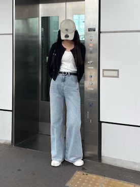 「韓国コーデ」｜shionさん（レディース・168cm）の秋コーディネート