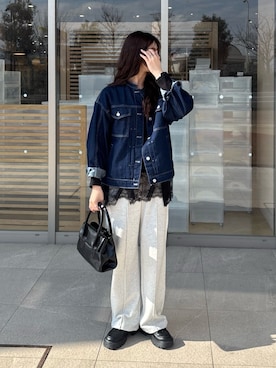 「COLONY 2139（コロニートゥーワンスリーナイン）のアイテム（バッグ）」を使った、shionさん（レディース・168cm）の春コーディネート