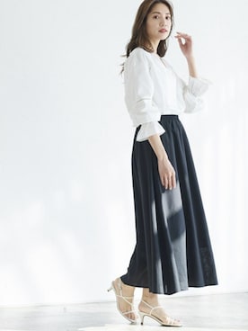 Pierrotスタッフ★大人に似合う高コスパ服をお届けさん(レディース・165cm)の冬コーディネート