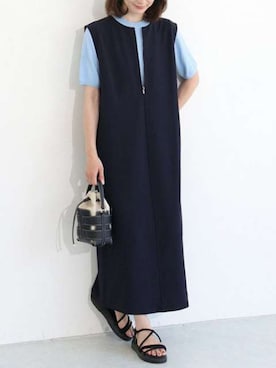 Pierrotスタッフ★大人に似合う高コスパ服をお届けさん（レディース・163cm）の夏コーディネート