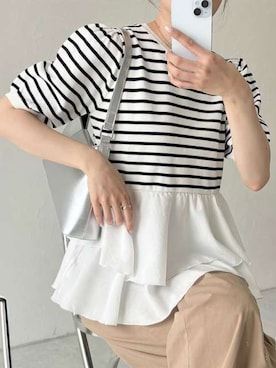 Pierrotスタッフ★大人に似合う高コスパ服をお届けさん(レディース・163cm)の春コーディネート