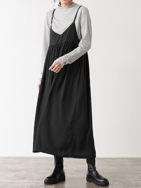 「アイテム（ワンピース/ドレス）」を使った、Pierrotスタッフ★大人に似合う高コスパ服をお届けさん（レディース・165cm）の春コーディネート