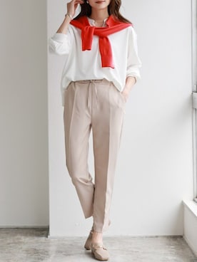 Pierrotスタッフ★大人に似合う高コスパ服をお届けさん（レディース・165cm）の夏コーディネート