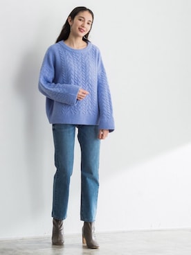 Pierrotスタッフ★大人に似合う高コスパ服をお届けさん（レディース・165cm）の秋コーディネート