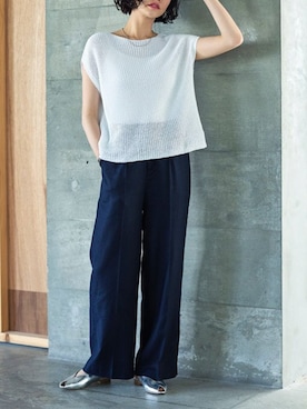 「RASW（ラス）のアイテム」を使った、Pierrotスタッフ★大人に似合う高コスパ服をお届けさん（レディース・165cm）の夏コーディネート