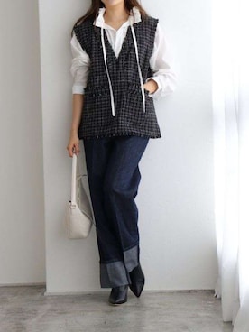 Pierrotスタッフ★大人に似合う高コスパ服をお届けさん（レディース・157cm）の夏コーディネート