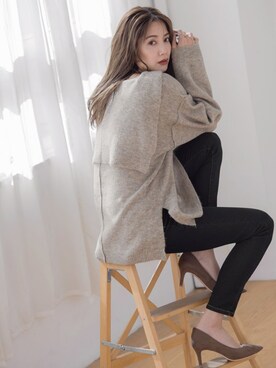 Pierrotスタッフ★大人に似合う高コスパ服をお届けさん(レディース・165cm)の秋コーディネート