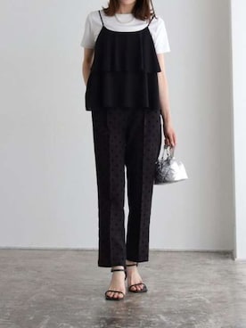 Pierrotスタッフ★大人に似合う高コスパ服をお届けさん(レディース・163cm)の春コーディネート