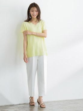 Pierrotスタッフ★大人に似合う高コスパ服をお届けさん(レディース・165cm)の夏コーディネート