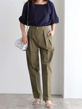 Pierrotスタッフ★大人に似合う高コスパ服をお届けさん(レディース・157cm)の春コーディネート