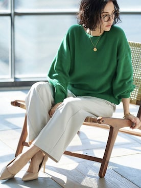 「RASW（ラス）のアイテム」を使った、Pierrotスタッフ★大人に似合う高コスパ服をお届けさん（レディース・165cm）の冬コーディネート