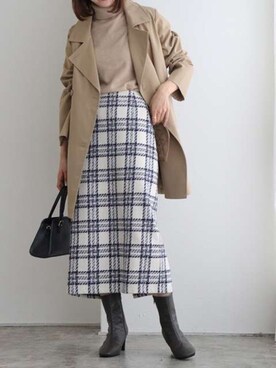 Pierrotスタッフ★大人に似合う高コスパ服をお届けさん(レディース・165cm)の秋コーディネート