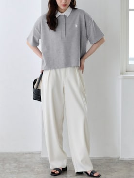 「初夏」｜Pierrotスタッフ★大人に似合う高コスパ服をお届けさん（レディース・163cm）の春コーディネート