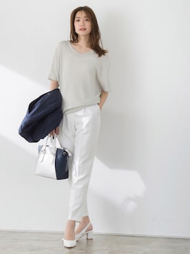 Pierrotスタッフ★大人に似合う高コスパ服をお届けさん(レディース・165cm)の夏コーディネート