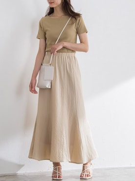 Pierrotスタッフ★大人に似合う高コスパ服をお届けさん（レディース・165cm）の夏コーディネート