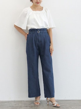 Pierrotスタッフ★大人に似合う高コスパ服をお届けさん(レディース・157cm)の春コーディネート