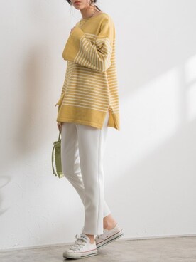 Pierrotスタッフ★大人に似合う高コスパ服をお届けさん(レディース・162cm)の冬コーディネート