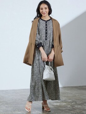 Pierrotスタッフ★大人に似合う高コスパ服をお届けさん（レディース・162cm）の冬コーディネート