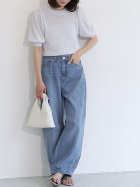 「Pierrot（ピエロ）のアイテム」を使った、Pierrotスタッフ★大人に似合う高コスパ服をお届けさん（レディース・163cm）の夏コーディネート